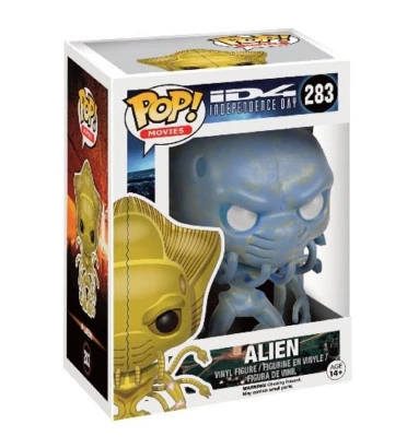 ALIEN WHITE / INDEPENDENCE DAY / FIGURINE FUNKO POP / UNDERGROUND TOYS EXCLUSIVE