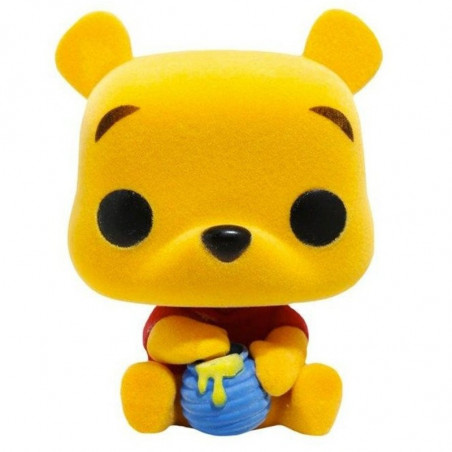 WINNIE / WINNIE L'OURSON / FIGURINE FUNKO POP / FLOCKED / EXCLUSIVE