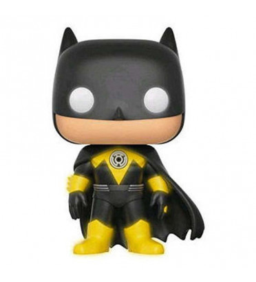 YELLOW LANTERN BATMAN / SUPER HEROES / FIGURINE FUNKO POP / GITD / EXCLUSIVE