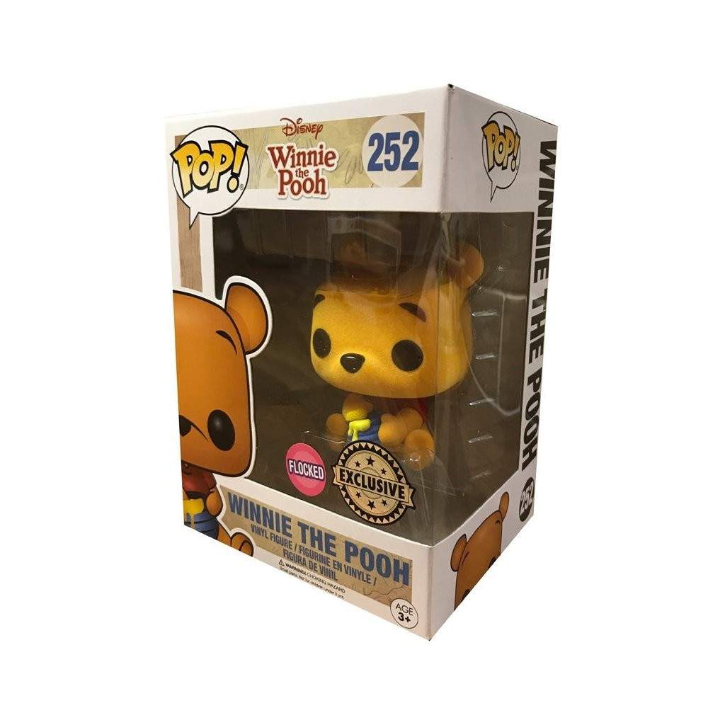 Figurine Winnie / Winnie L'Ourson / Funko Pop Disney 252 / Flocked /  Exclusive