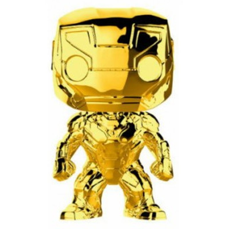 IRON MAN CHROME / MARVEL STUDIOS / FIGURINE FUNKO POP