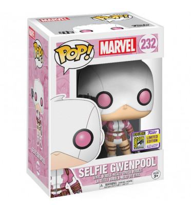 SELFIE GWENPOOL / MARVEL / FIGURINE FUNKO POP / SDCC 2017