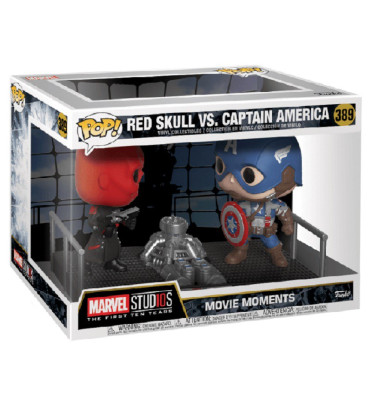 RED SKULL VS CAPTAIN AMERICA / CAPTAIN AMERICA / FIGURINE FUNKO POP RED SKULL VS CAPTAIN AMERICA / CAPTAIN AMERICA / FIGURINE FUNKO POP