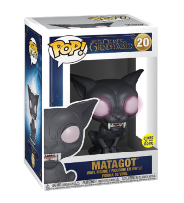 MATAGOT / LES ANIMAUX FANTASTIQUES 2 / FIGURINE FUNKO POP / GITD MATAGOT / LES ANIMAUX FANTASTIQUES 2 / FIGURINE FUNKO POP / GITD