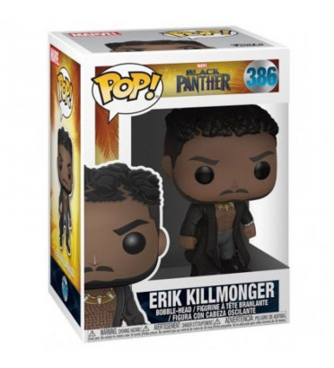 ERIC KILLMONGER AVEC CICATRICES / BLACK PANTHER / FIGURINE FUNKO POP