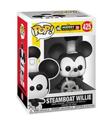 STEAMBOAT WILLIE / MICKEY MOUSE / FIGURINE FUNKO POP STEAMBOAT WILLIE / MICKEY MOUSE / FIGURINE FUNKO POP