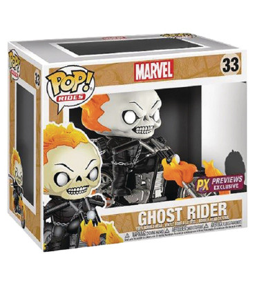 GHOST RIDER / GHOST RIDER / FIGURINE FUNKO POP / EXCLUSIVE GHOST RIDER / GHOST RIDER / FIGURINE FUNKO POP / EXCLUSIVE