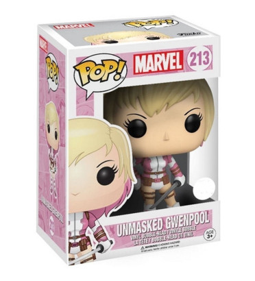 UNMASKED GWENPOOL / MARVEL / FIGURINE FUNKO POP