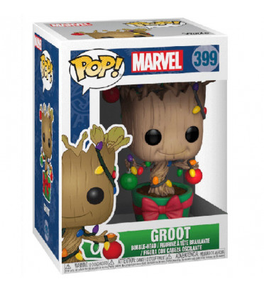 HOLIDAY GROOT / LES GARDIENS DE LA GALAXIE / FIGURINE FUNKO POP