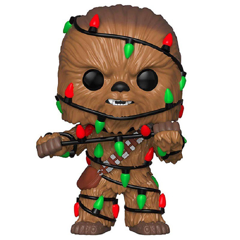 HOLIDAY CHEWBACCA / STAR WARS / FIGURINE FUNKO POP