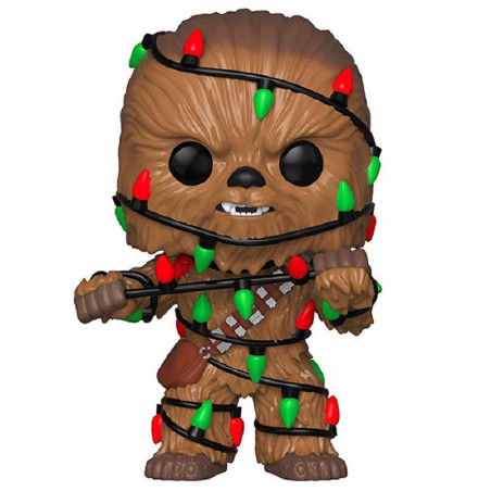 HOLIDAY CHEWBACCA / STAR WARS / FIGURINE FUNKO POP