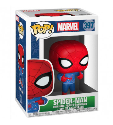 HOLIDAY SPIDERMAN / SPIDERMAN / FIGURINE FUNKO POP