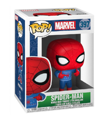 HOLIDAY SPIDERMAN / SPIDERMAN / FIGURINE FUNKO POP HOLIDAY SPIDERMAN / SPIDERMAN / FIGURINE FUNKO POP
