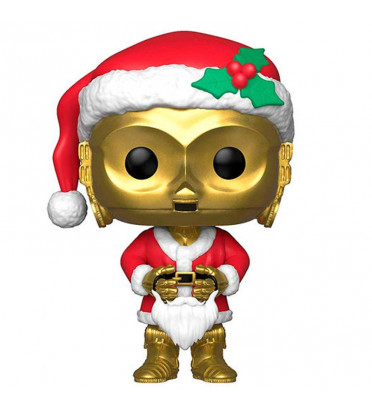 HOLIDAY C-3PO / STAR WARS / FIGURINE FUNKO POP