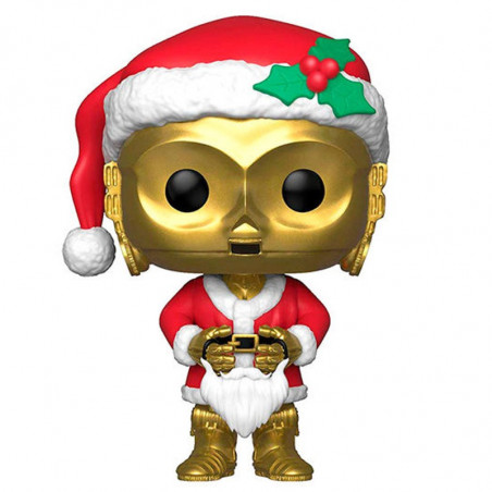 HOLIDAY C-3PO / STAR WARS / FIGURINE FUNKO POP