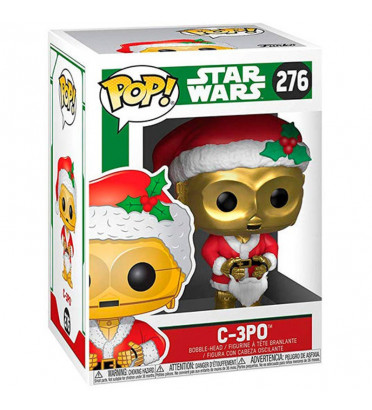 HOLIDAY C-3PO / STAR WARS / FIGURINE FUNKO POP