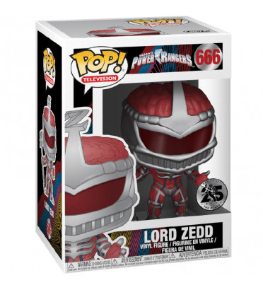 LORD ZEDD / POWER RANGERS / FIGURINE FUNKO POP