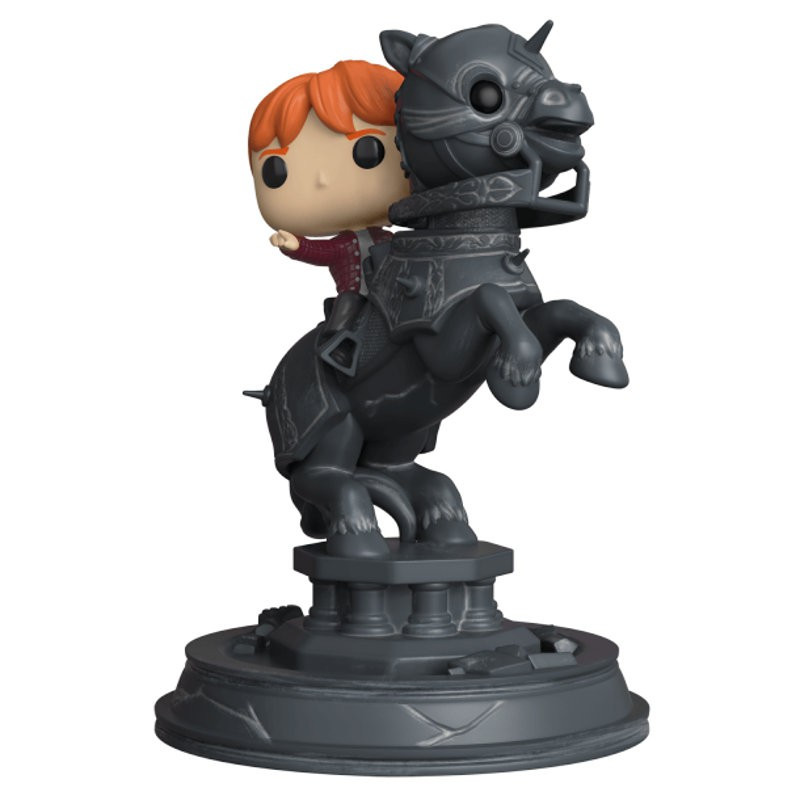 Figurine Ron Weasley Ridding Chess Piece / Harry Potter / Funko Pop Movie  Moments 82