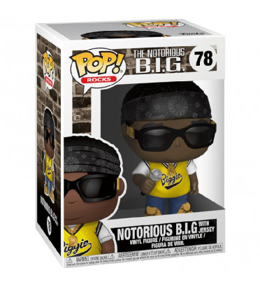 NOTORIOUS BIG WITH JERSEY / NOTORIOUS BIG / FIGURINE FUNKO POP