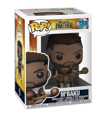 M'BAKU / BLACK PANTHER / FIGURINE FUNKO POP M'BAKU / BLACK PANTHER / FIGURINE FUNKO POP