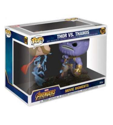 THOR VS THANOS / AVENGERS INFINITY WAR / MOVIE MOMENTS / FIGURINE FUNKO POP