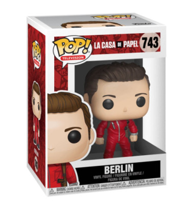 BERLIN / LA CASA DE PAPEL / FIGURINE FUNKO POP BERLIN / LA CASA DE PAPEL / FIGURINE FUNKO POP