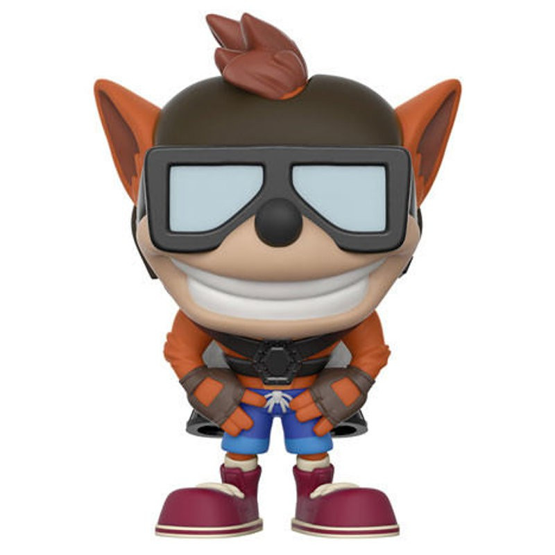 CRASH BANDICOOT AVEC JET PACK / CRASH BANDICOOT / FIGURINE FUNKO POP / EXCLUSIVE