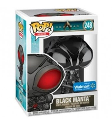 BLACK MANTA CHROME / AQUAMAN / FIGURINE FUNKO POP