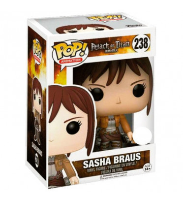 SASHA BRAUS AVEC PATATE / ATTACK ON TITAN / FIGURINE FUNKO POP/ EXCLUSIVE