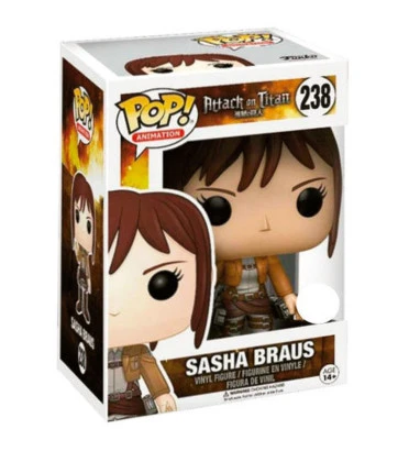 SASHA BRAUS AVEC PATATE / ATTACK ON TITAN / FIGURINE FUNKO POP/ EXCLUSIVE