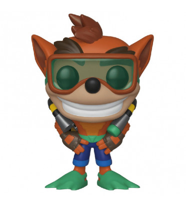 CRASH BANDICOOT AVEC SCUBA GEAR / CRASH BANDICOOT / FIGURINE FUNKO POP