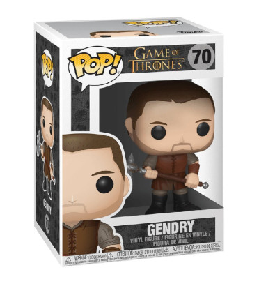 GENDRY / GAME OF THRONES / FIGURINE FUNKO POP GENDRY / GAME OF THRONES / FIGURINE FUNKO POP