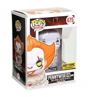 PENNYWISE AVEC BALLON / IT / FIGURINE FUNKO POP / EXCLUSIVE SPECIAL EDITION