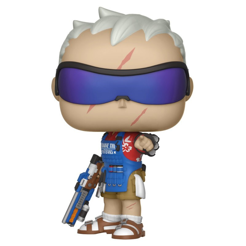 SOLDIER 76 / OVERWATCH / FIGURINE FUNKO POP / SDCC 2018 EXCLUSIVE