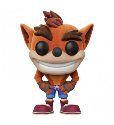 CRASH BANDICOOT / CRASH BANDICOOT / FIGURINE FUNKO POP / FLOCKED / EXCLUSIVE