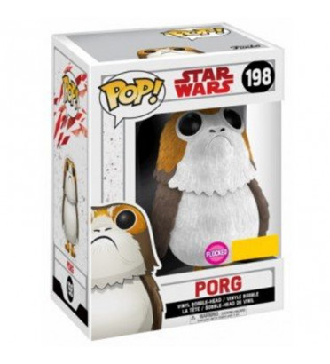 PORG / STAR WARS / FIGURINE FUNKO POP/ FLOCKED / EXCLUSIVE