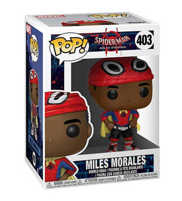 MILES MORALES / SPIDER-MAN INTO THE SPIDER-VERSE / FIGURINE FUNKO POP MILES MORALES / SPIDER-MAN INTO THE SPIDER-VERSE / FIGURINE FUNKO POP