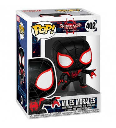 MILES MORALES SPIDER-MAN / SPIDER-MAN INTO THE SPIDER-VERSE / FIGURINE FUNKO POP