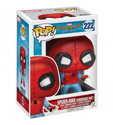 SPIDER-MAN HOMEMADE SUIT / SPIDER-MAN HOMECOMING / FIGURINE FUNKO POP