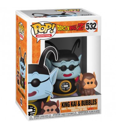 KING KAI ET BUBBLES / DRAGON BALL Z / FIGURINE FUNKO POP