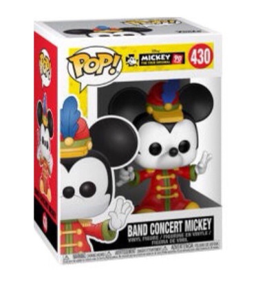 BAND CONCERT MICKEY / MICKEY MOUSE / FIGURINE FUNKO POP BAND CONCERT MICKEY / MICKEY MOUSE / FIGURINE FUNKO POP