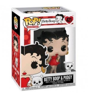 BETTY BOOP ET PUDGY / BETTY BOOP / FIGURINE FUNKO POP