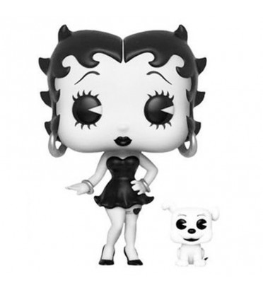 BETTY BOOP ET PUDGY NOIR ET BLANC / BETTY BOOP / FIGURINE FUNKO POP / EXCLUSIVE SPECIAL EDITION