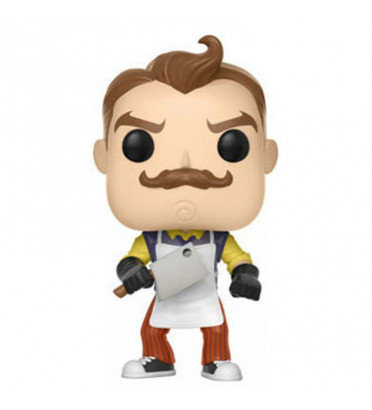 THE NEIGHBOR AVEC TABLIER ET HACHE / HELLO NEIGHBOR / FIGURINE FUNKO POP / EXCLUSIVE