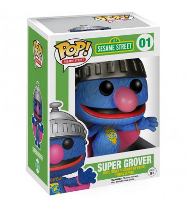 SUPER GROVER / SESAME STREET / FIGURINE FUNKO POP