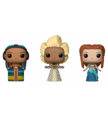 3-PACK MRS WHO,MRS WHICH,MRS WHATSIT / A WRINKLE IN TIME / FIGURINE FUNKO POP / EXCLUSIVE / BOITE ABIMÉE