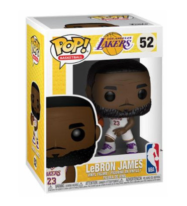 LEBRON JAMES / LOS ANGELES LAKERS / FIGURINE FUNKO POP LEBRON JAMES / LOS ANGELES LAKERS / FIGURINE FUNKO POP