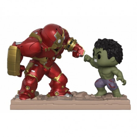 HULKBUSTER VS HULK MOVIE MOMENTS / MARVEL STUDIOS / FIGURINE FUNKO POP / EXCLUSIVE NYCC 2018