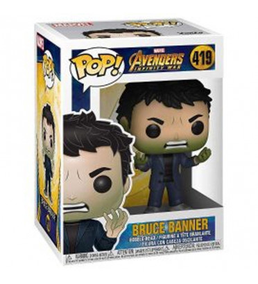 BRUCE BANNER / AVENGERS INFINITY WAR / FIGURINE FUNKO POP