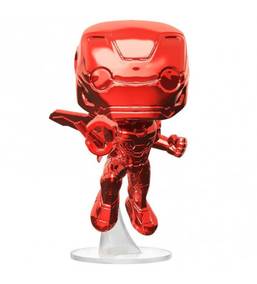 IRON MAN ROUGE CHROME / AVENGERS INFINITY WAR / FIGURINE FUNKO POP / EXCLUSIVE SPECIAL EDITION